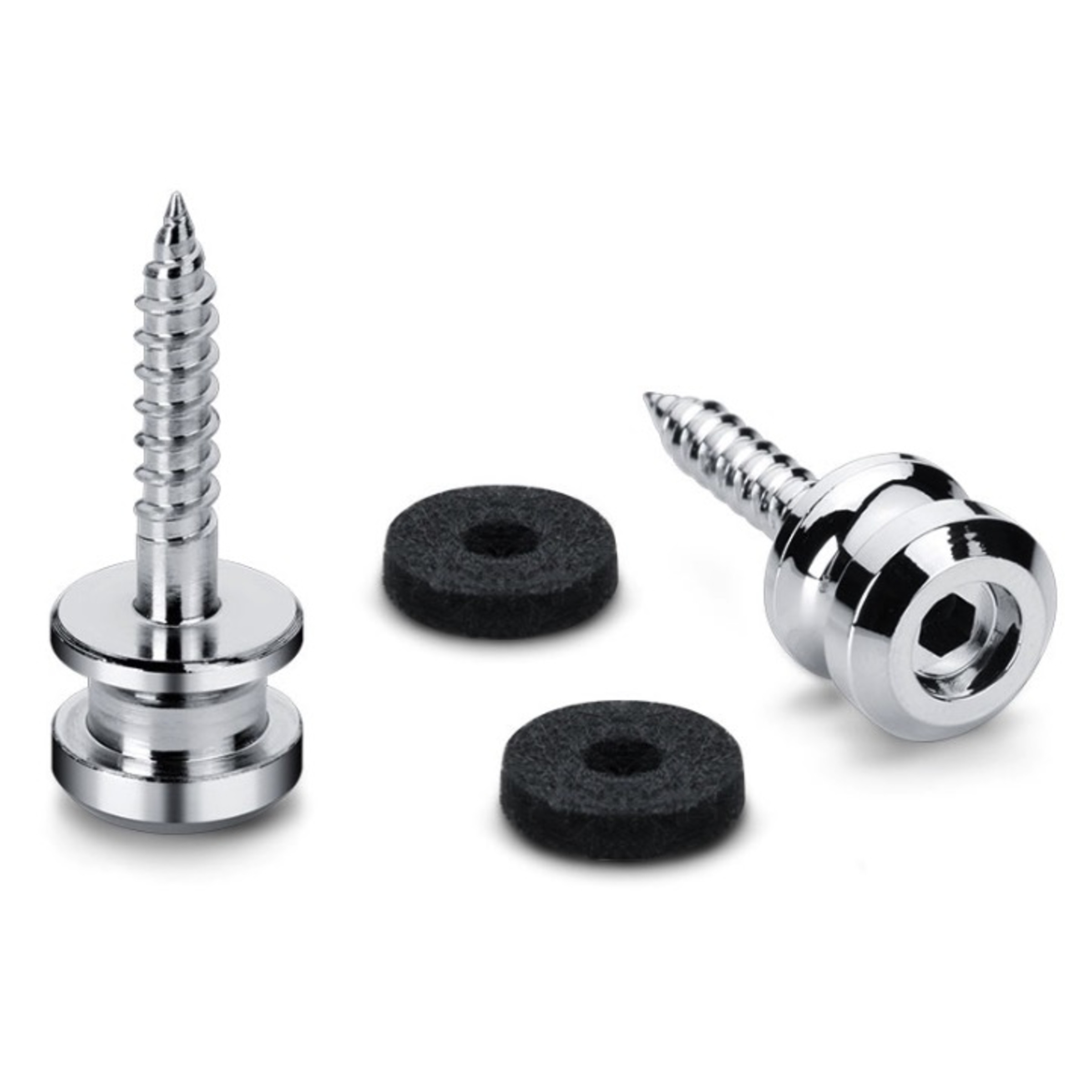 Schaller SLock Strap Lock Buttons (PAIR) GigGear