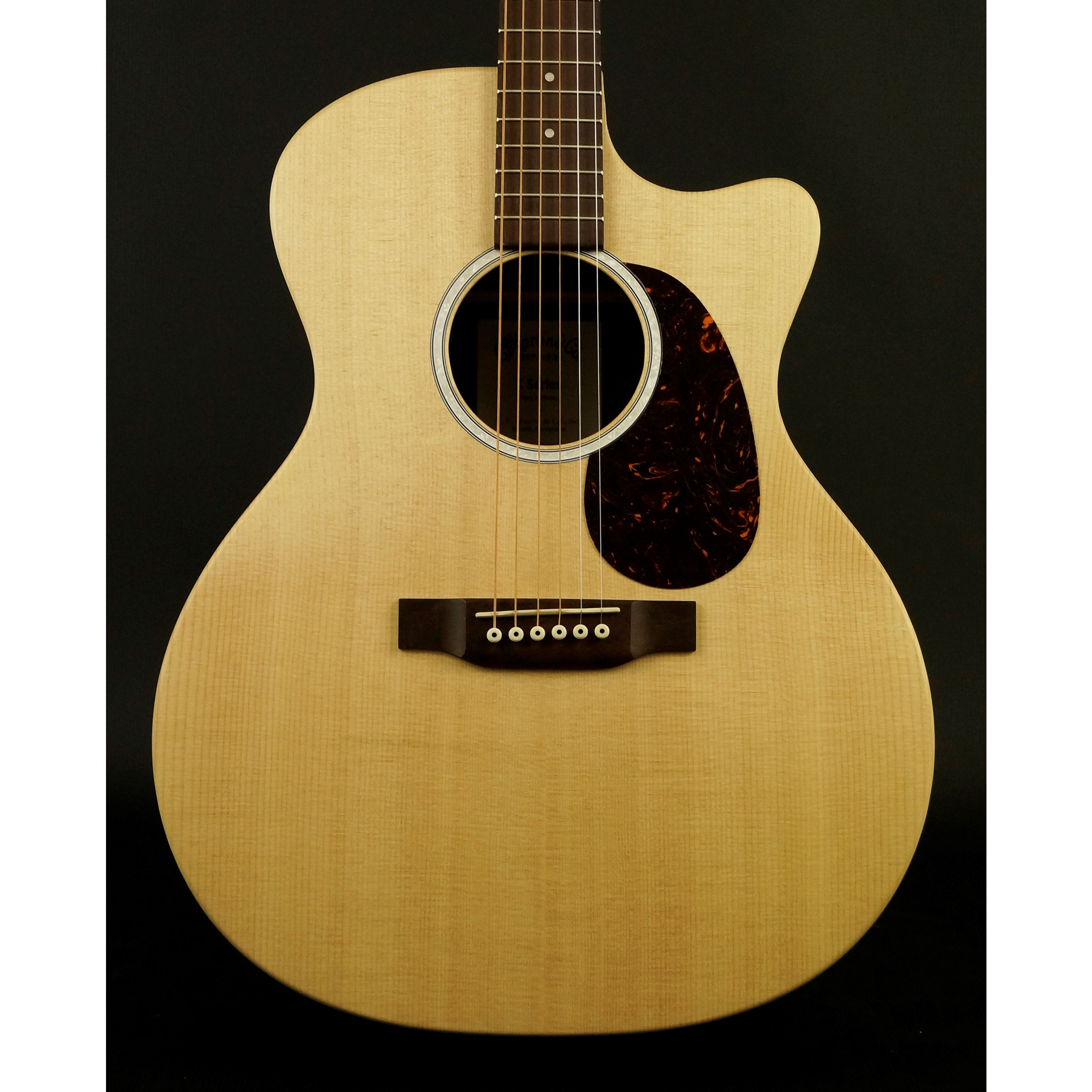 Martin deals mahogany cutaway