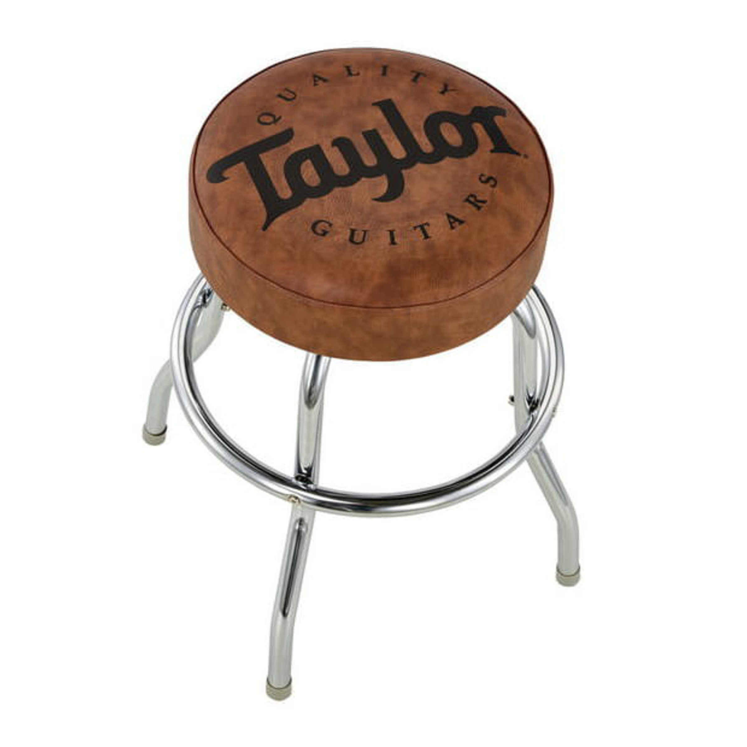 Taylor Barstool 24 With Logo In, Taylor Bar Stool Brown