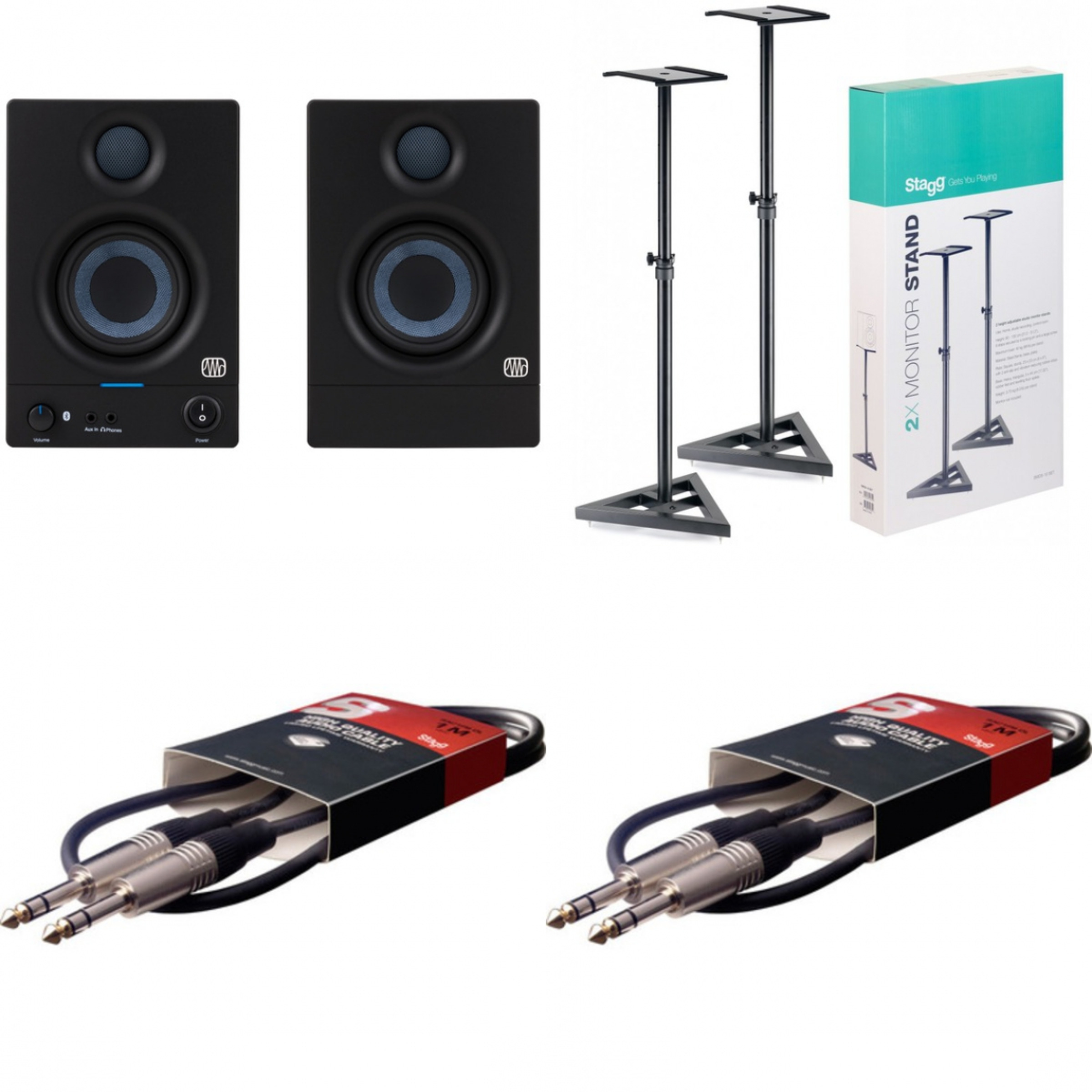 Presonus Eris 3.5 Studio Monitor Speakers Kit - GigGear
