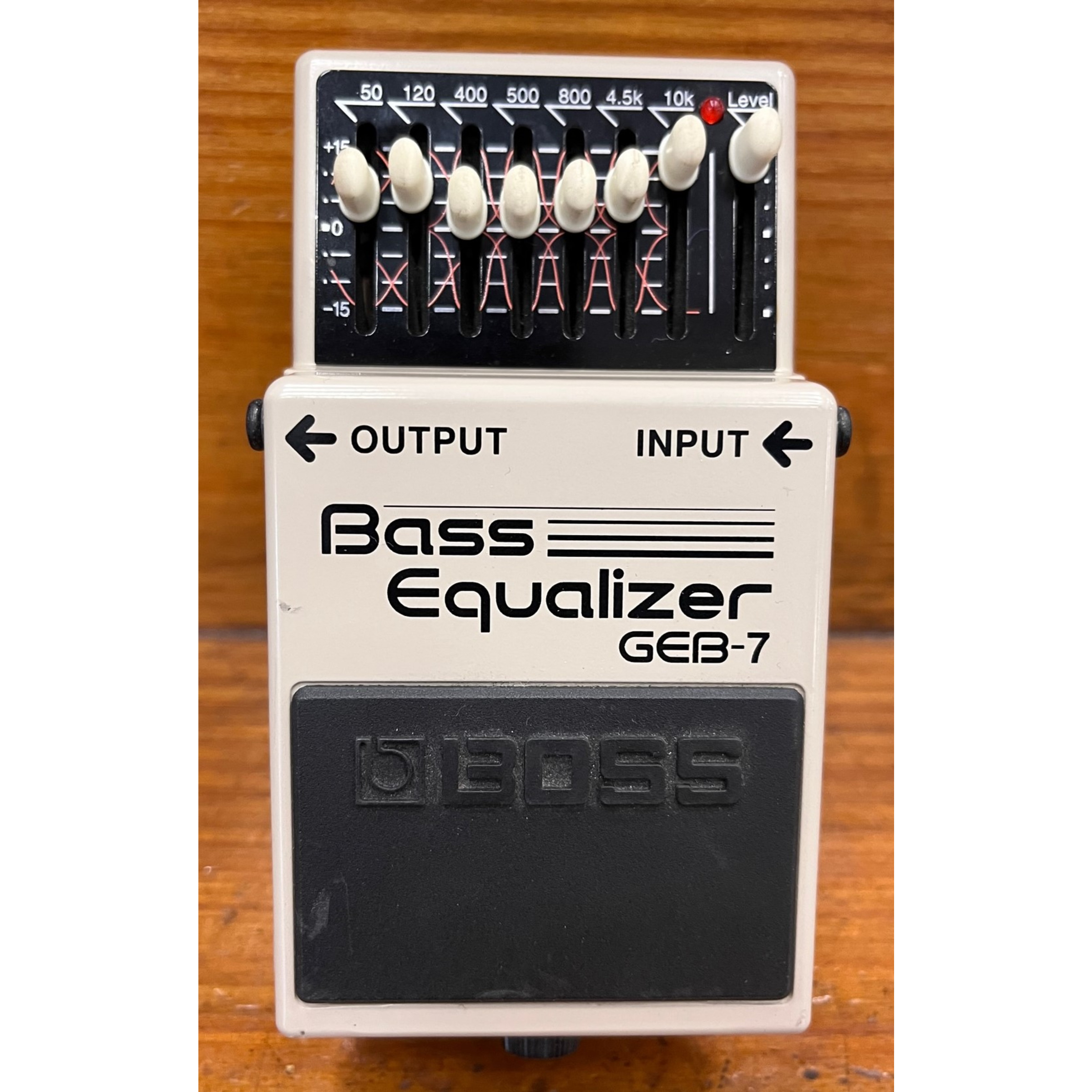 ジャンク BOSS ベースイコライザー Bass Equalizer GEB-7 - 器材