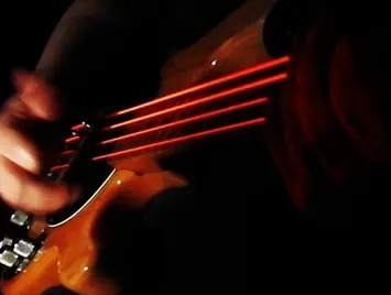Coloured Bass Guitar Strings