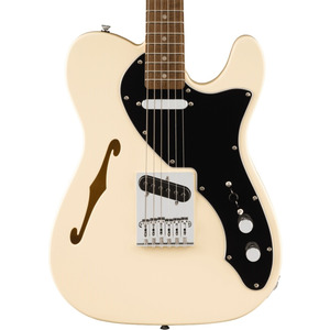 Squier Affinity Telecaster Thinline  - Olympic White - Laurel