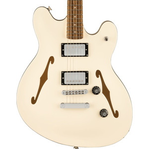 Squier Affinity Starcaster Deluxe - Olympic White - Laurel