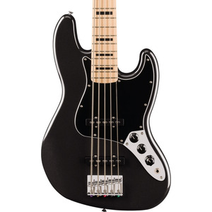 Squier Affinity Active Jazz Bass - Black Metallic - Maple