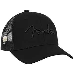 Fender Snap Back Pick Holder Hat, Black