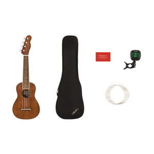Fender Seaside Soprano Ukulele Package