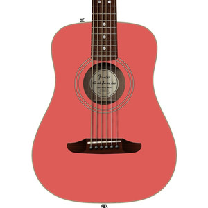 Fender California Standard Redondo Mini With Bag - Fiesta Red