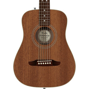 Fender California Standard Redondo Mini With Bag - Natural Sapele