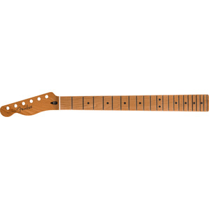 Fender Satin Roasted Maple Left-Handed Telecaster Neck - Maple - Flat Oval Shape