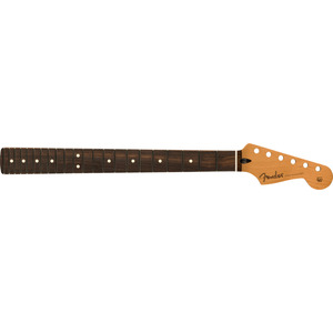 Fender Satin Roasted Maple Stratocaster Neck - Flat Oval Shape - Rosewood