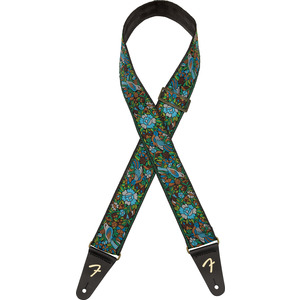 Fender Mosaic Jacquard Straps - Green
