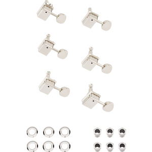 Fender ClassicGear Staggered Tuning Machines, Chrome