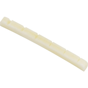 Fender Pre-Slotted Genuine Bone Nut For Electric Guitar, 9.5" Radius