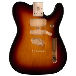 Fender Deluxe Series Telecaster SSH Alder Body Modern Bridge Mount - Sunburst
