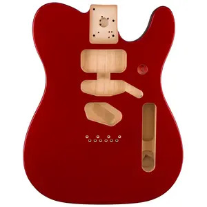 Fender Deluxe Series Telecaster SSH Alder Body Modern Bridge Mount - Candy Apple Red