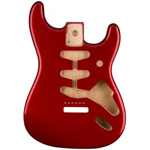 Fender Classic Series 60's Stratocaster SSS Alder Body Vintage Bridge Mount  - Candy Apple Red