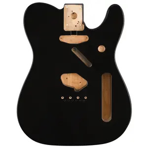 Fender Classic Series 60's Telecaster SS Alder Body Vintage Bridge Mount - Black