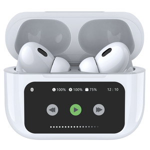 AV:Link Ear Shots Pro LED: Active Noise Cancelling True Wireless Earphones with LED Screen