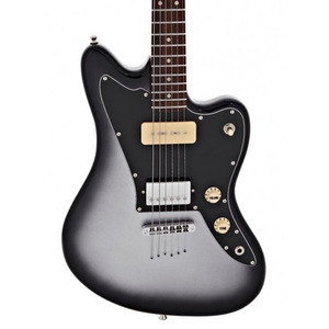 Jet JJ-350 Offset BARITONE Electric Guitar - Moonburst