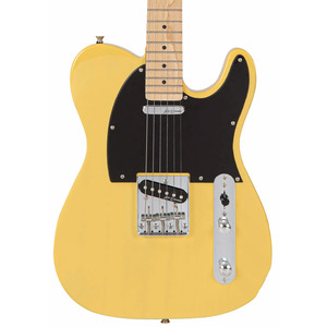 Vintage V20 Coaster Series Electric Guitar - Butterscotch - Maple