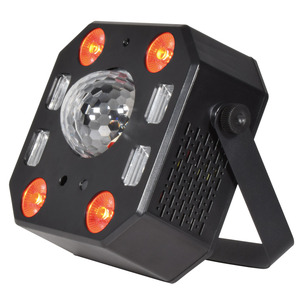 QTX Pentaflash: 5-in-1 LED & Laser Effect