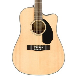 Fender CD60SCE 12-String Dreadnought Electro Acoustic Guitar - Natural