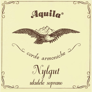 Aquila Nylgut Ukulele String Set - Soprano Low G Tuning