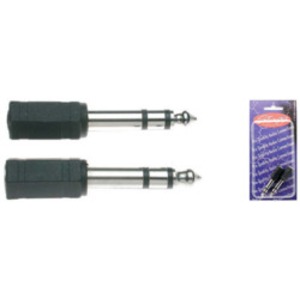 Stagg Female Stereo Mini Jack - Male Stereo Jack Adapter - 2 Pack
