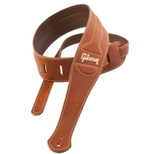 Gibson Classic Guitar Strap - Brown Leather / Suede