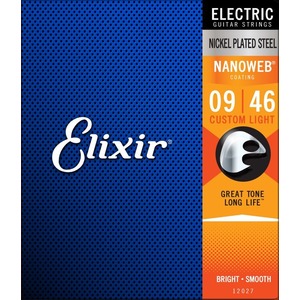 Elixir Nano Web Electric Custom Light 9-46