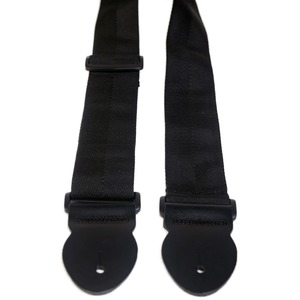 Leather Graft 2" XL Poly Strap - Black
