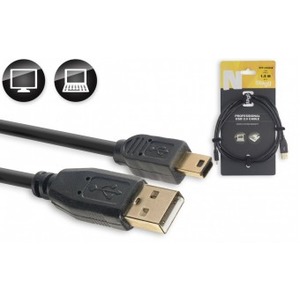Stagg N-Series Mini USB Cable USB A - Mini USB B - 1.5 Metre