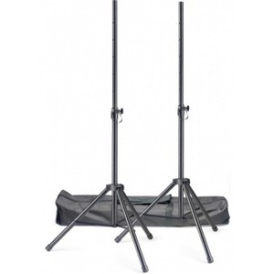Stagg SPSQ10 Set of Speaker Stands with Carry Bag
