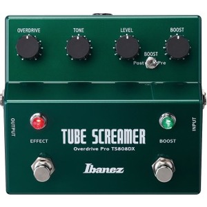 Ibanez TS808DX Tube Screamer and Boost Pedal