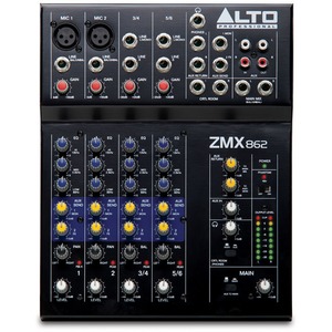 Alto ZMX862 6 Channel Mixer