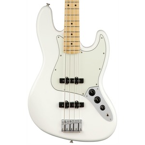 Fender Player Jazz Bass - Maple Fingerboard - Player Jazz Bass - Polar White / Maple