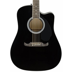 Fender FA125CE Dreadnought Electro Acoustic - Black