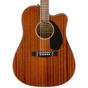 Fender CD60SCE All Mahogany Dreadnought Electro Acoustic Guitar