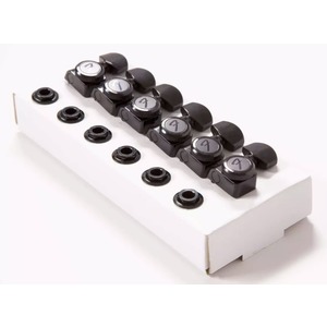 Fender Locking Tuning Machines for Strat or Tele  - 6 In Line - Black