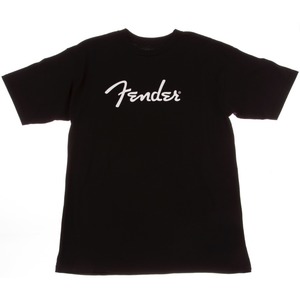 Fender T-Shirt - Spaghetti Logo / Black