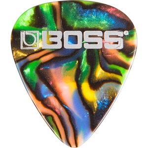 Boss Celluloid Pick Pack Abalone