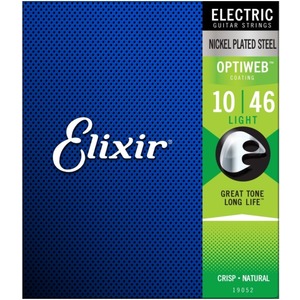 Elixir Optiweb Electric Guitar Strings - Optiweb Electric Light 10-46