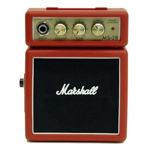 Marshall Marshall MS2 Micro Amp - Ms2 Micro Half Stack - Red