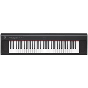 Yamaha NP-12 61-Key Piano Style Keyboard - Black