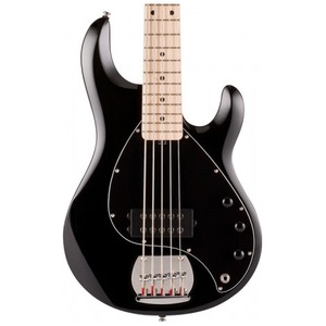 Sterling By Musicman RAY5 5 String Active Bass Guitar - Black