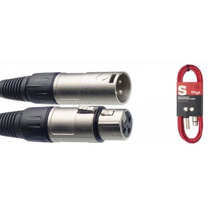 Stagg Mic Cable XLR-XLR Cable - Red
