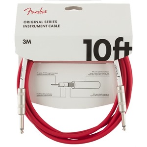 Fender Original Series 10ft Instrument Cable  - Festa Red