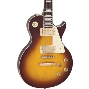 Vintage V100 Reissued Electric Guitar - Tobacco Sunburst