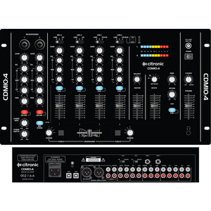 Citronic 4 Channel DJ USB Mixer